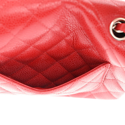 Chanel Caviar Quilted Mini Rectangular Flap Red 5 of 11