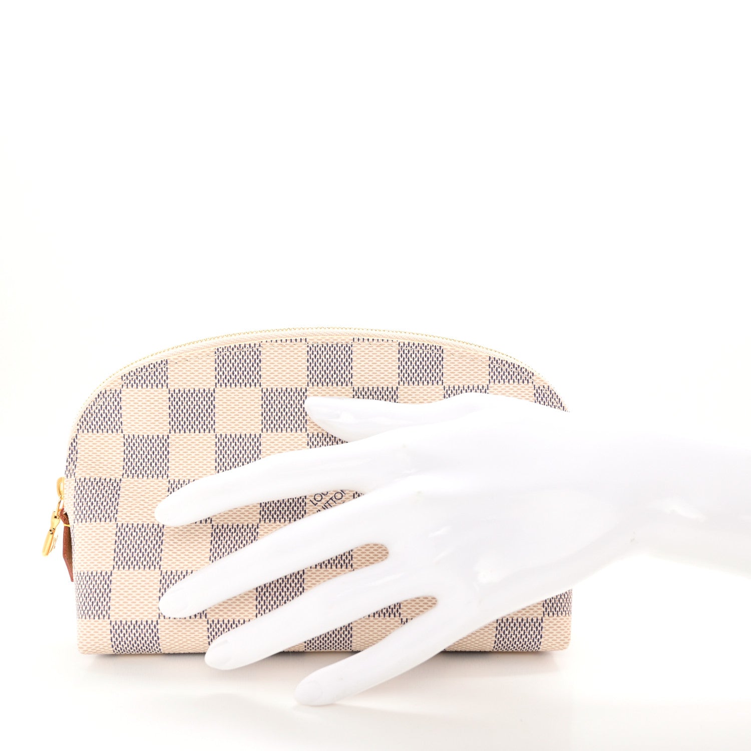 Louis Vuitton Damier Azur Cosmetic Pouch 2 of 7