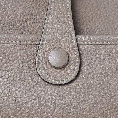 Hermes Taurillon Clemence Evelyne III PM Gris Tourterelle 11 of 12