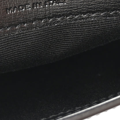 Saint Laurent Smooth Calfskin Monogram Phone Holder Crossbody Black 5 of 9