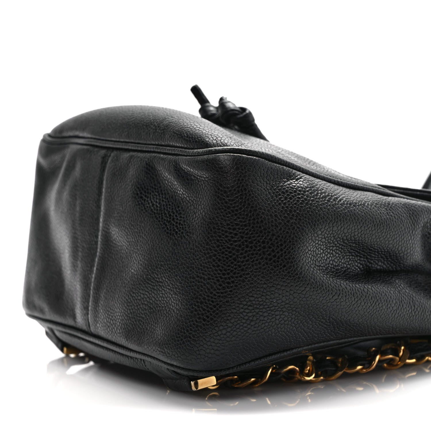 Chanel Caviar CC Backpack Black 8 of 10