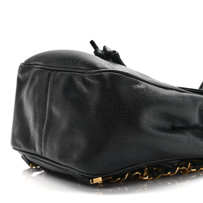 Chanel Caviar CC Backpack Black 8 of 10
