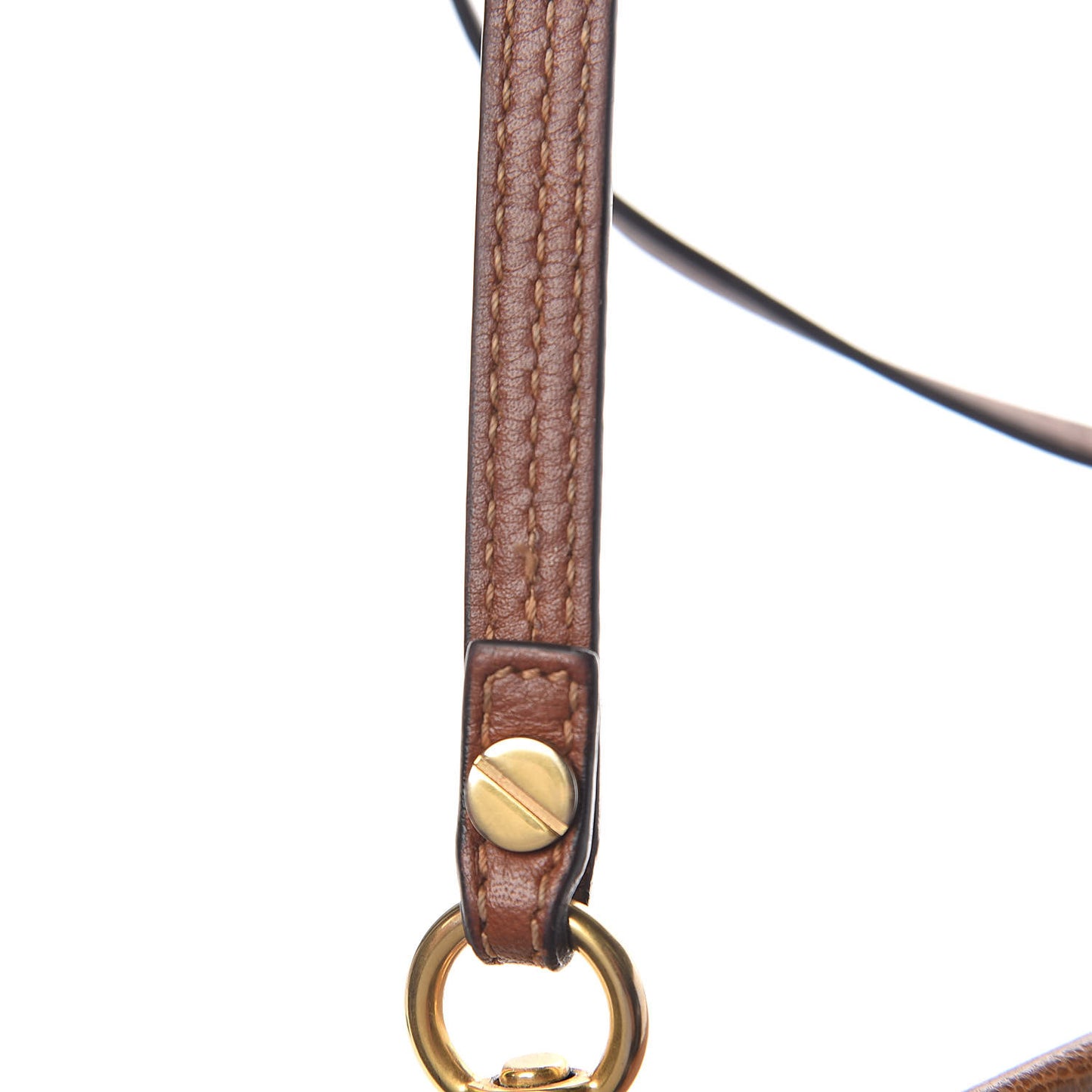 Goatskin Medium Faye Shoulder Bag Caramel