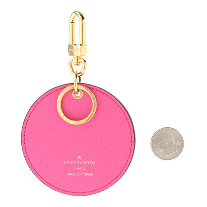 Louis Vuitton Monogram 2022 Christmas Animation Seoul Bag Charm Key Ring Light Pink 2 of 4