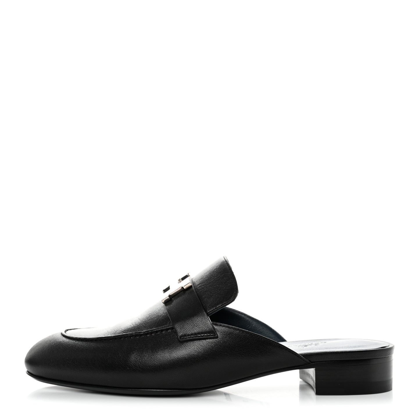 Goatskin Trocadero Mule 39 Black