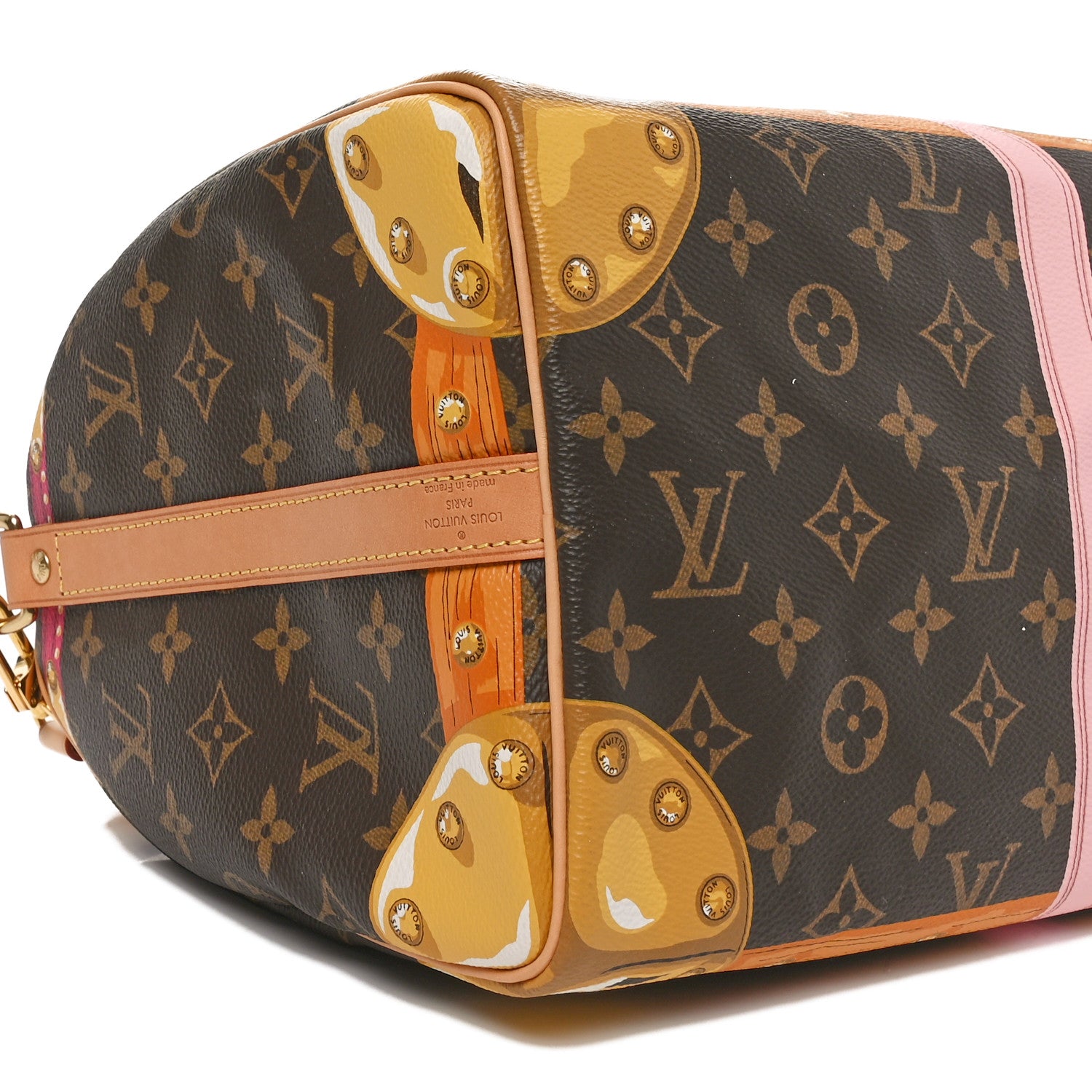 Louis Vuitton Monogram Summer Trunks Speedy Bandouliere 30 9 of 10