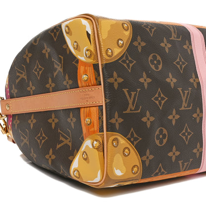 Louis Vuitton Monogram Summer Trunks Speedy Bandouliere 30 9 of 10