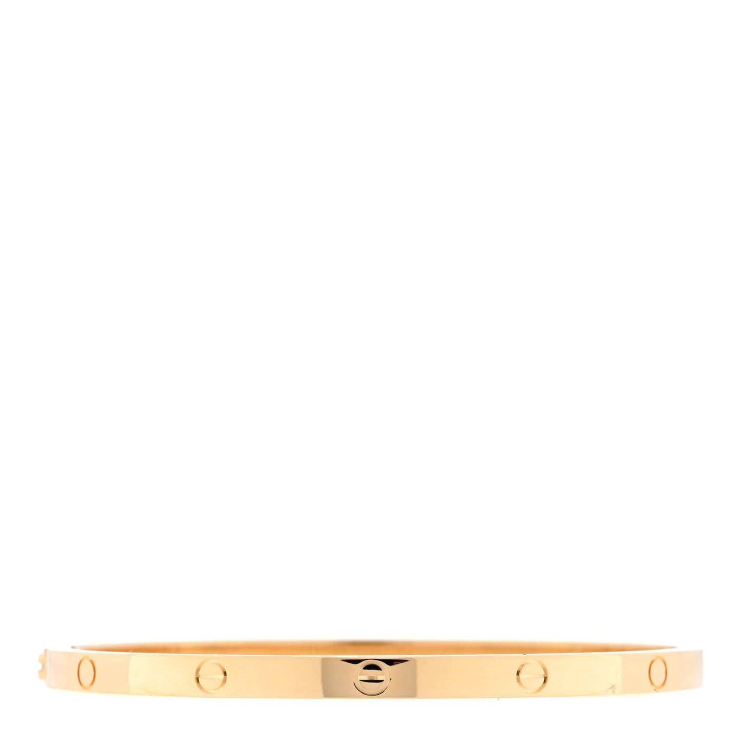 18K Yellow Gold Small LOVE Bracelet 16