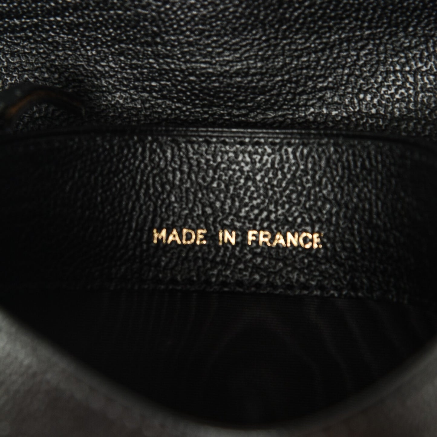 Goatskin Small CC Flap Wallet Black