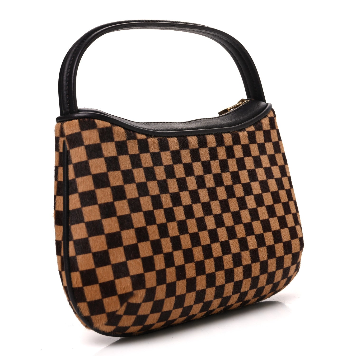 Louis Vuitton Calf Hair Damier Sauvage Tigre 3 of 10