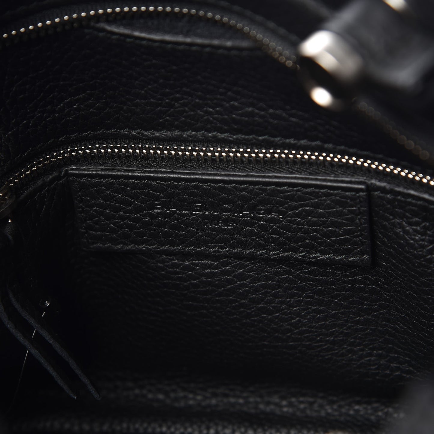Veau Grana Perforated Blackout Hardware S City Black