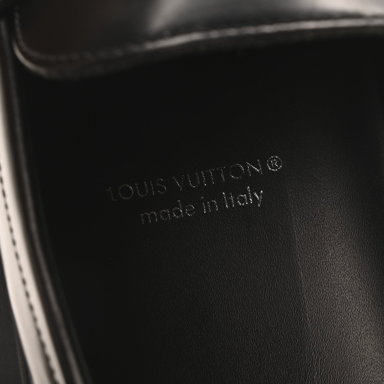 Louis Vuitton Calfskin Baroque Mens LV Loafers 9 Black 8 of 9