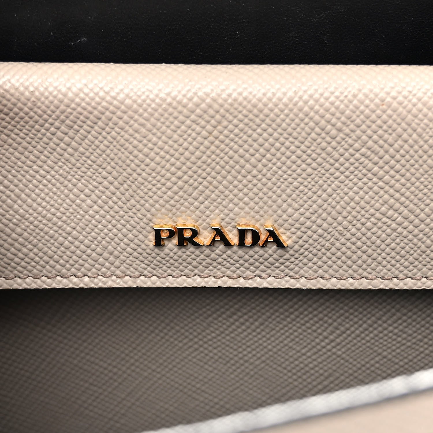 Prada Saffiano Cuir Small Double Bag Pomice 7 of 14
