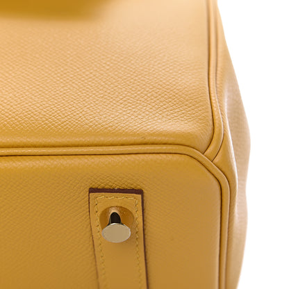 Hermes Epsom Birkin 30 Jaune Ambre 38 of 41