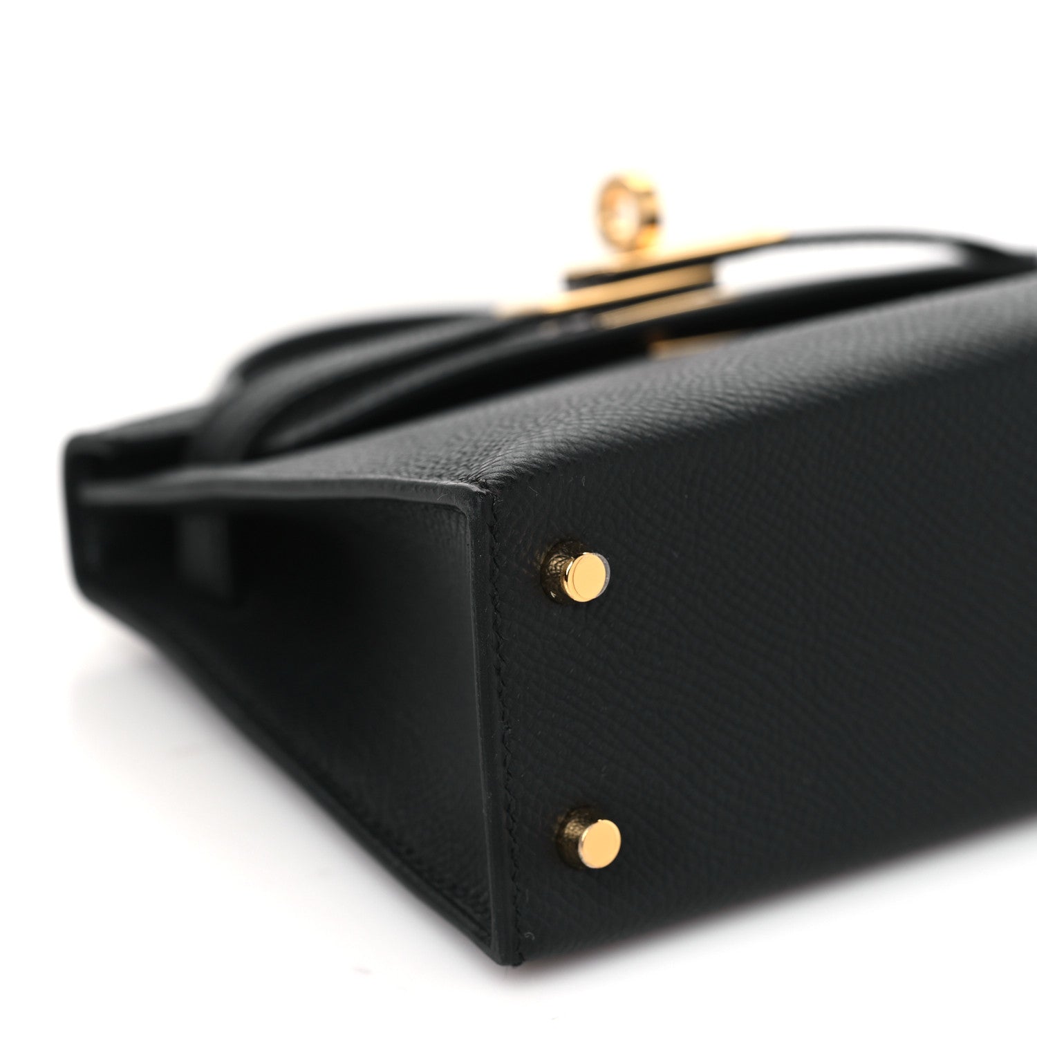 Hermes Epsom Mini Kelly Sellier 20 Black 9 of 11