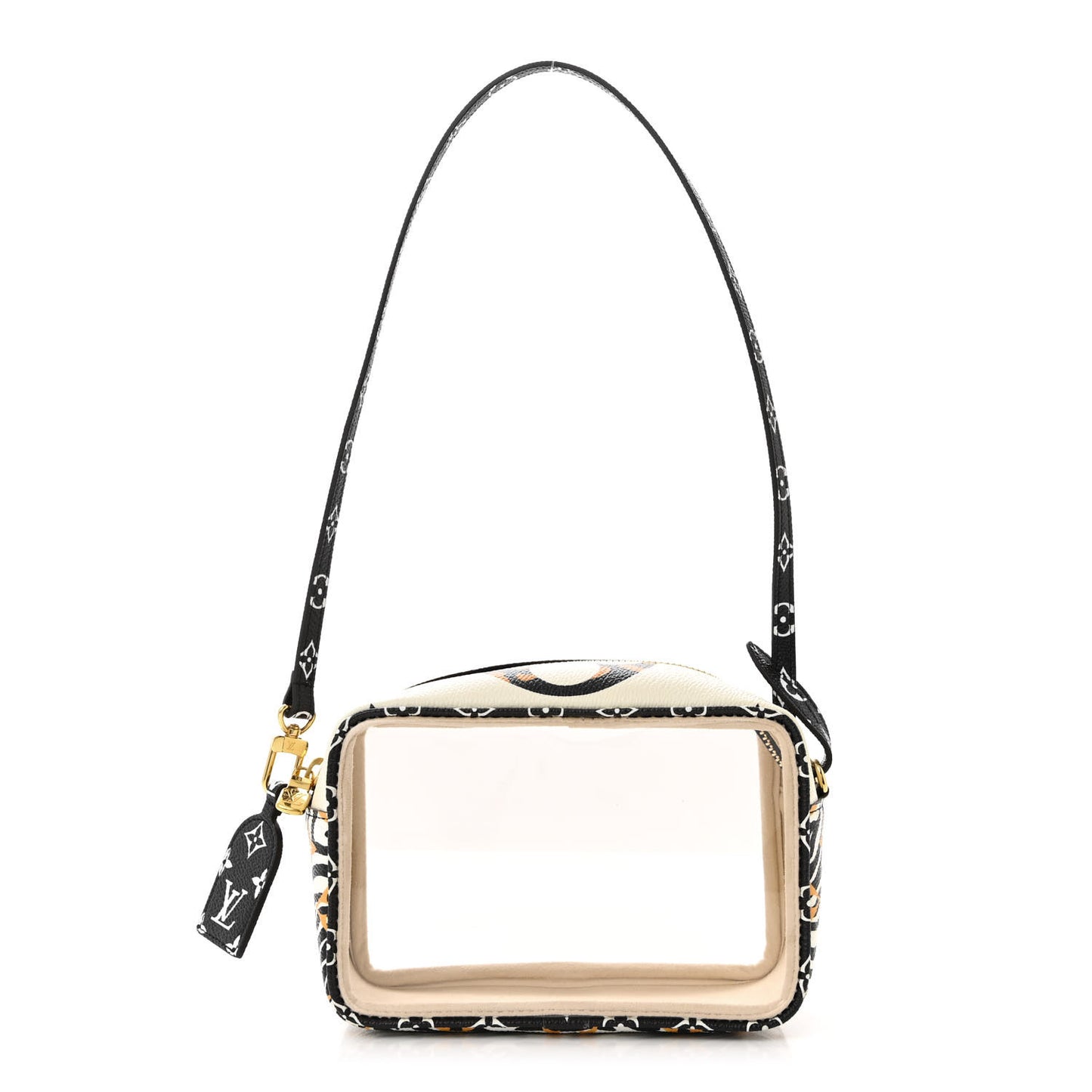 Monogram Giant Jungle Beach Pouch Ivory