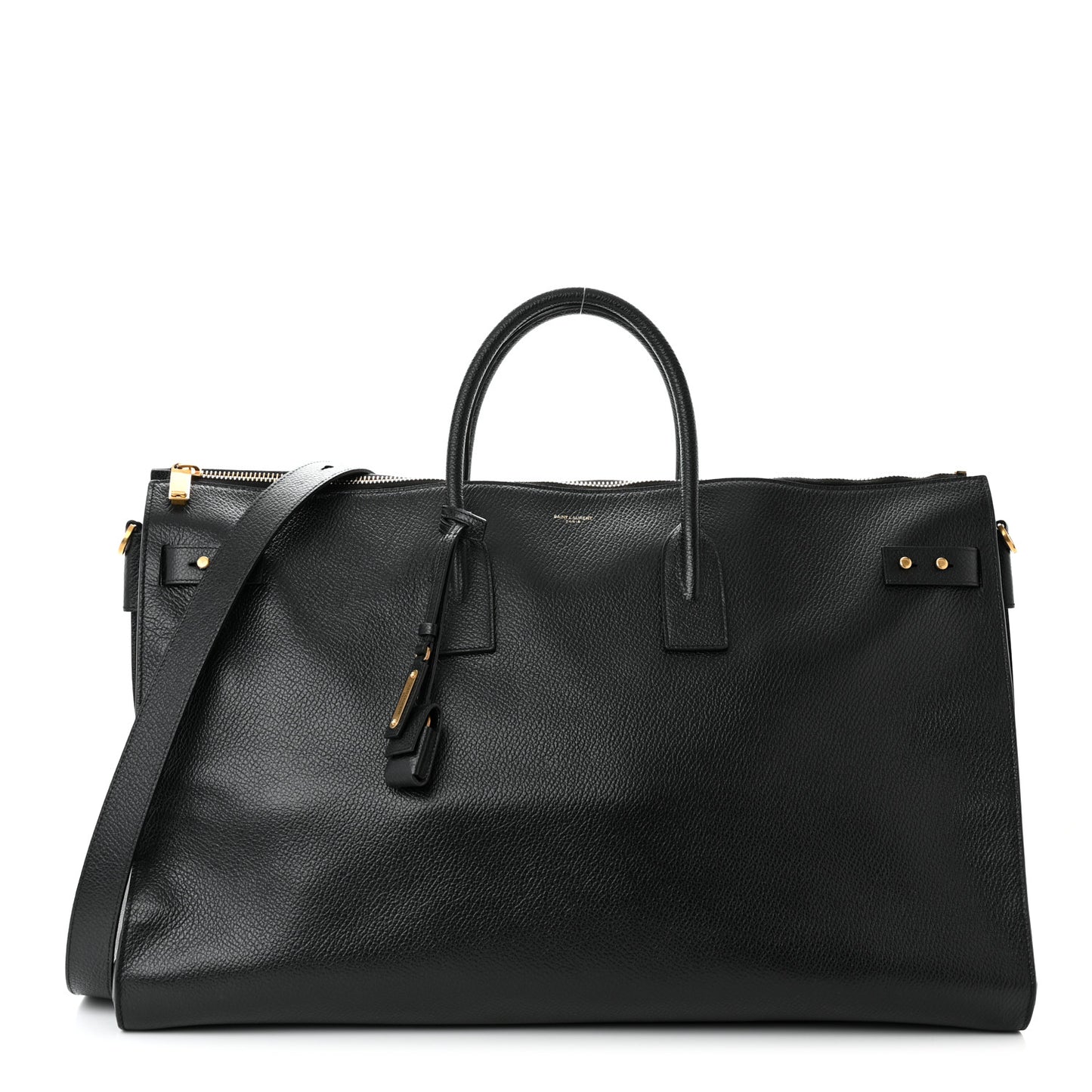 Grained Calfskin 72H Sac De Jour Black