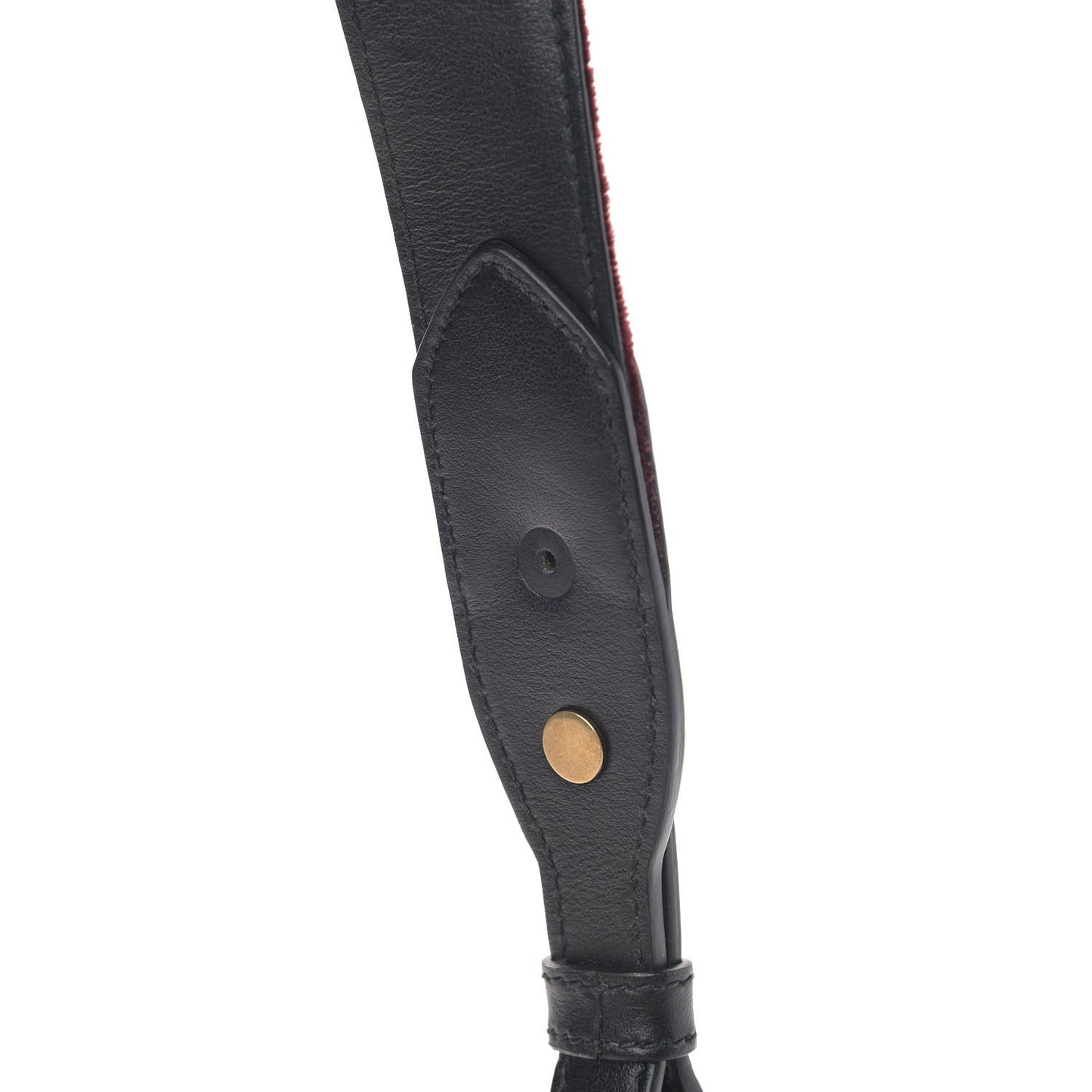 Velvet City Calfskin Cahier Bag Ribes Black