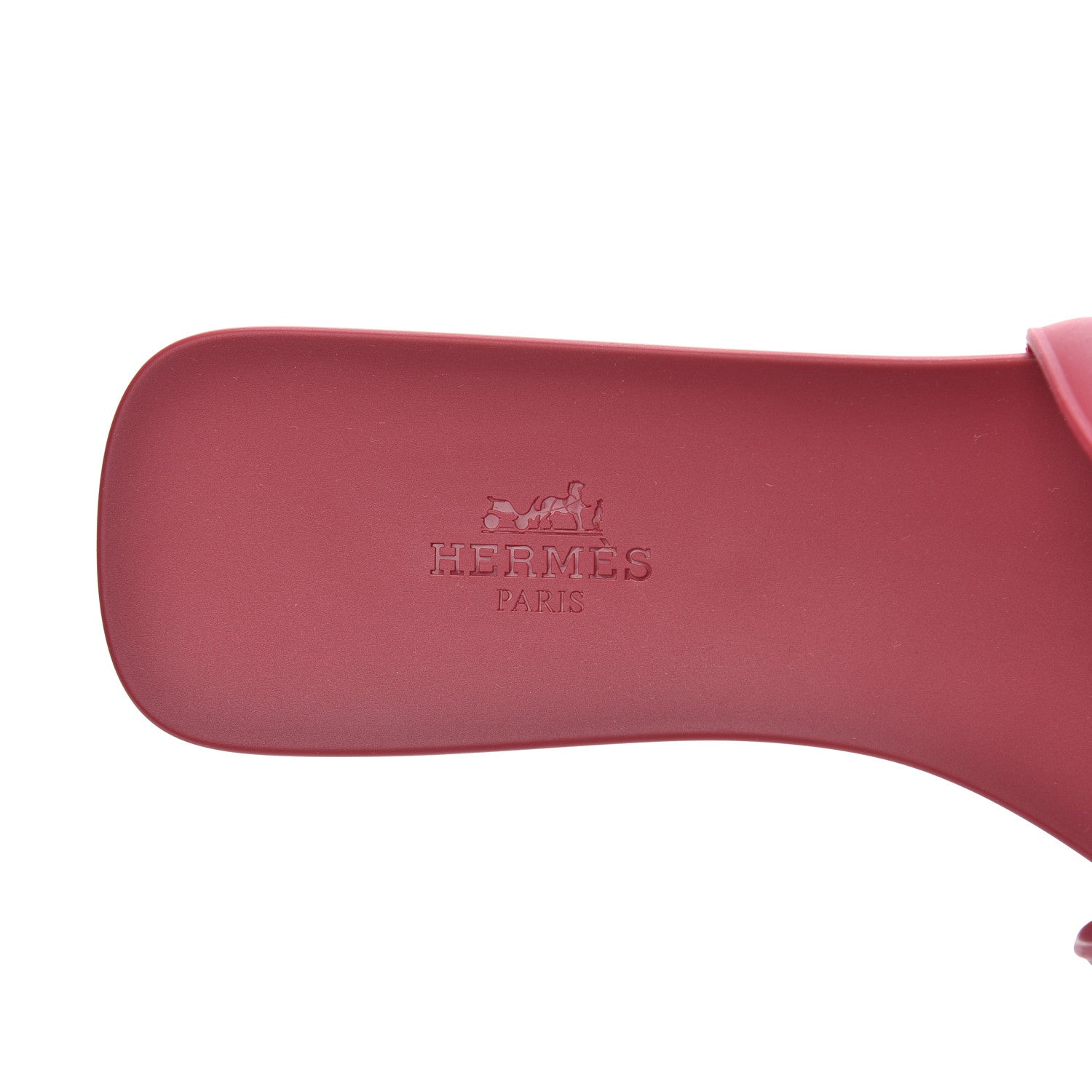 Hermes Rubber Aloha Sandals 38 Rose Baie 6 of 9