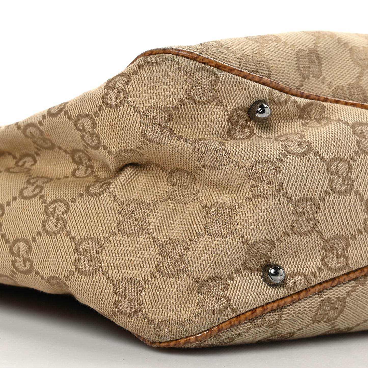 Monogram Large Tote Dark Brown
