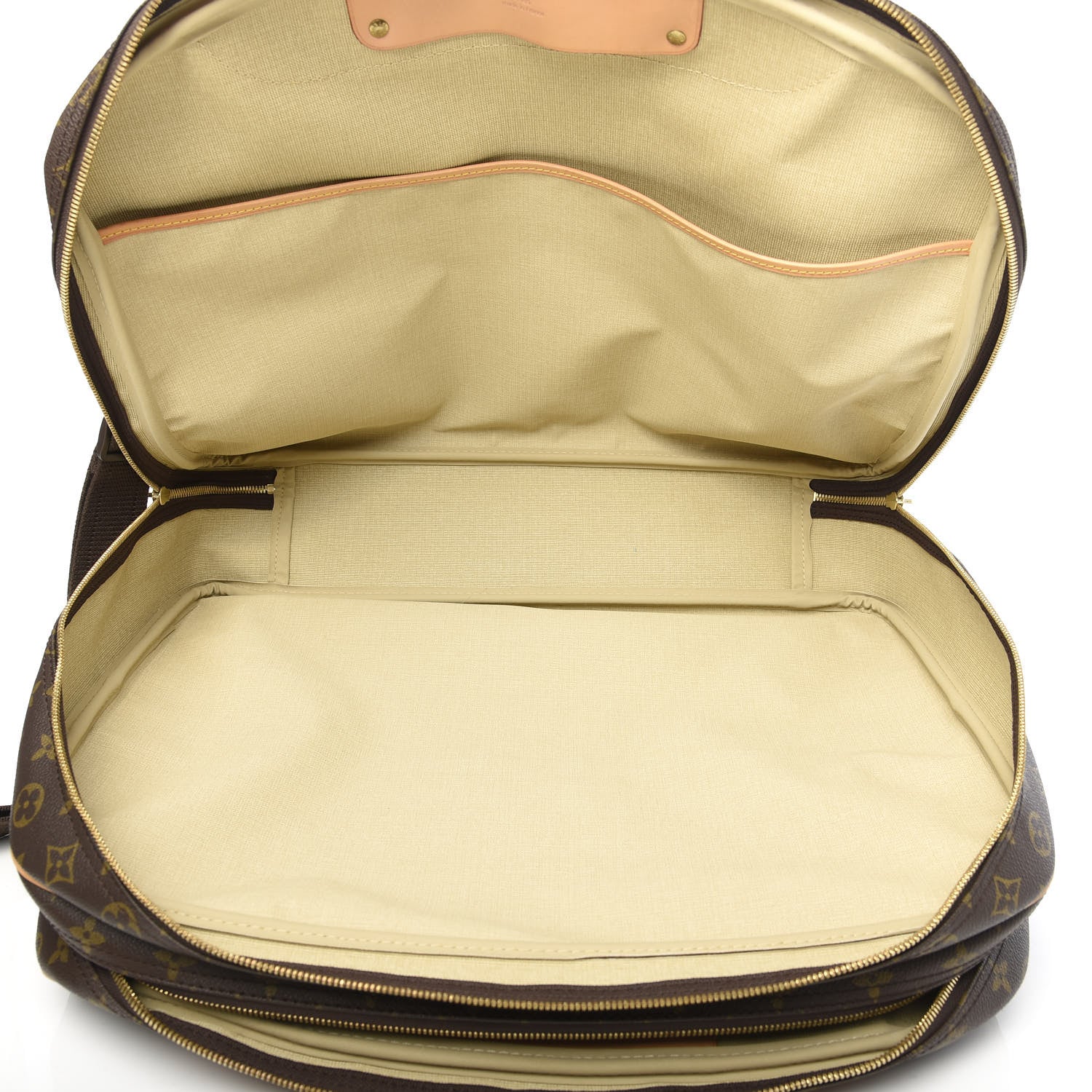 Louis Vuitton Monogram Alize 2 Compartment Luggage Travel Bag 4 of 16