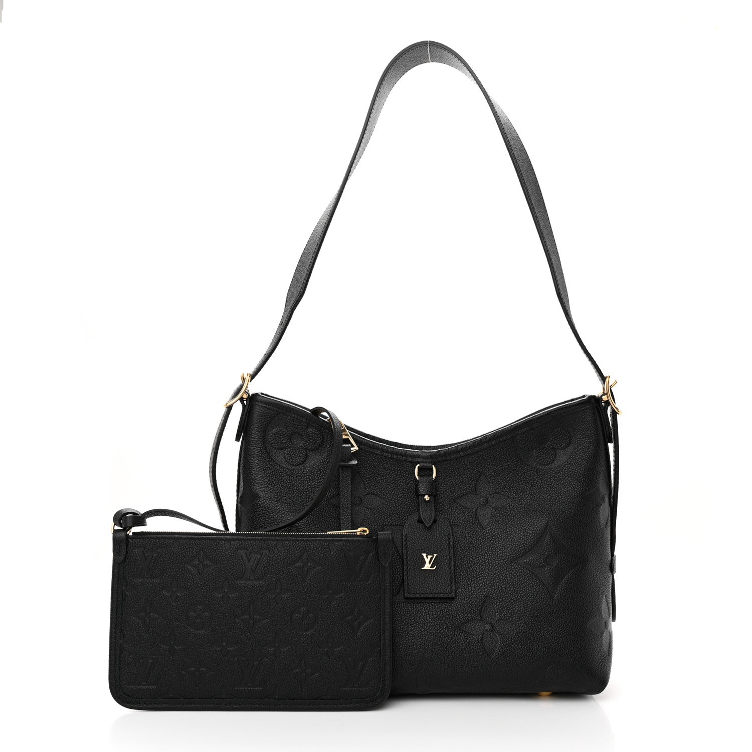 Louis Vuitton Empreinte Carryall PM Black 3 of 10