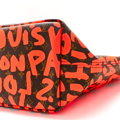 Louis Vuitton Monogram Graffiti Neverfull GM Orange 9 of 11