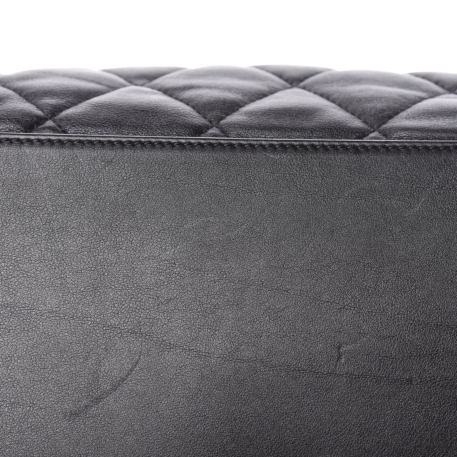 Chanel Calfskin Quilted Large Soft Elegance Tote Black 15 of 15