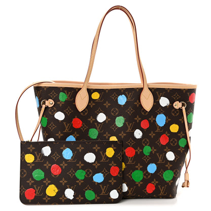 Louis Vuitton LV X YK Monogram Dots Neverfull MM 2 of 11