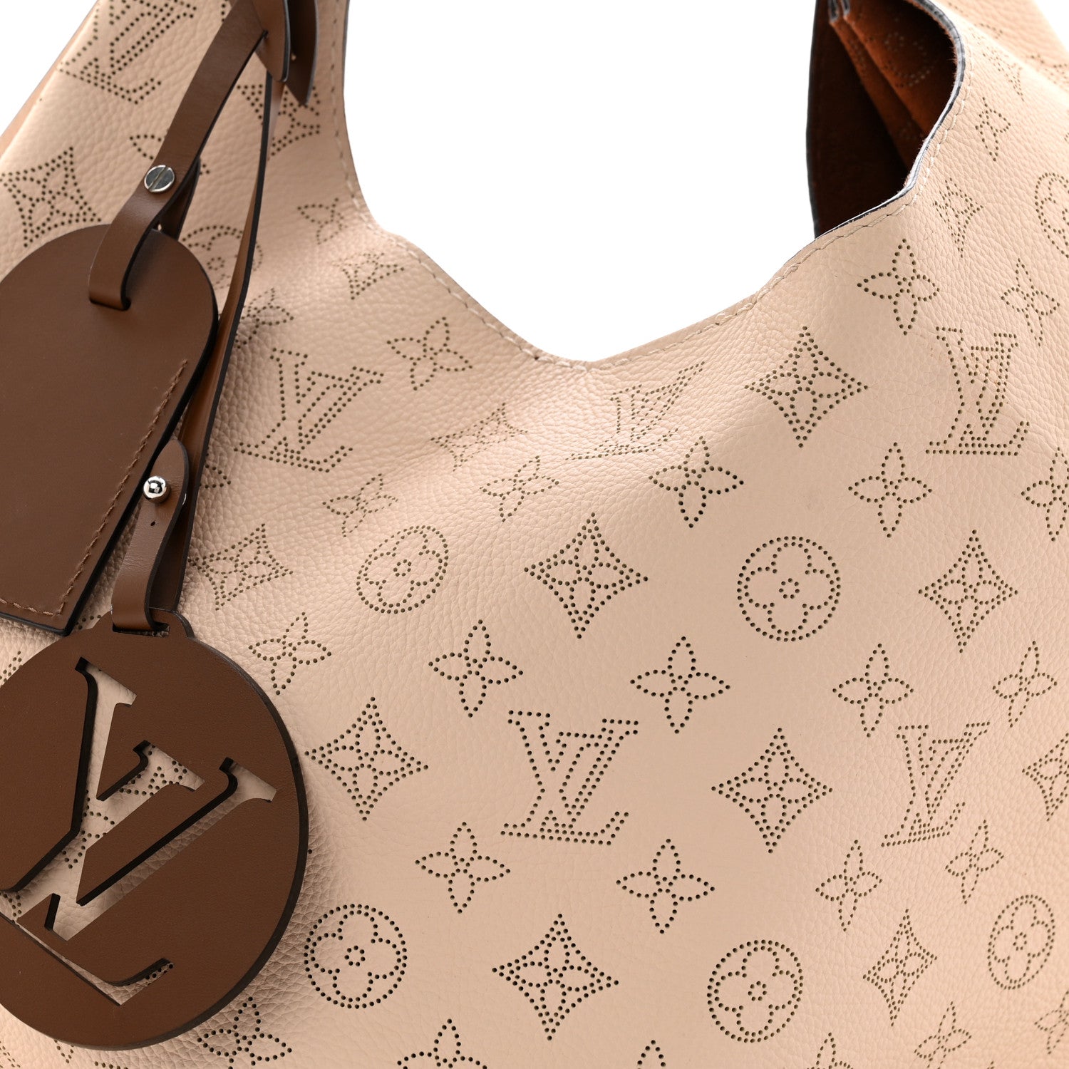 Louis Vuitton Mahina Carmel Hobo Creme 8 of 12
