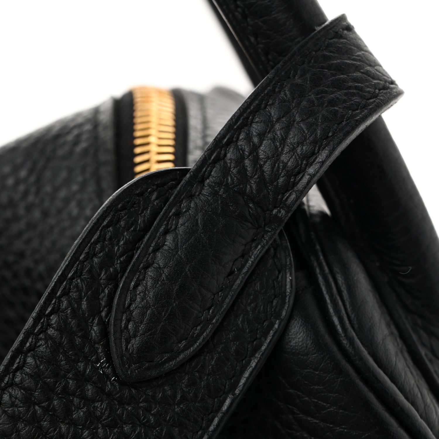 Hermes Taurillon Clemence Lindy 30 Black 14 of 14