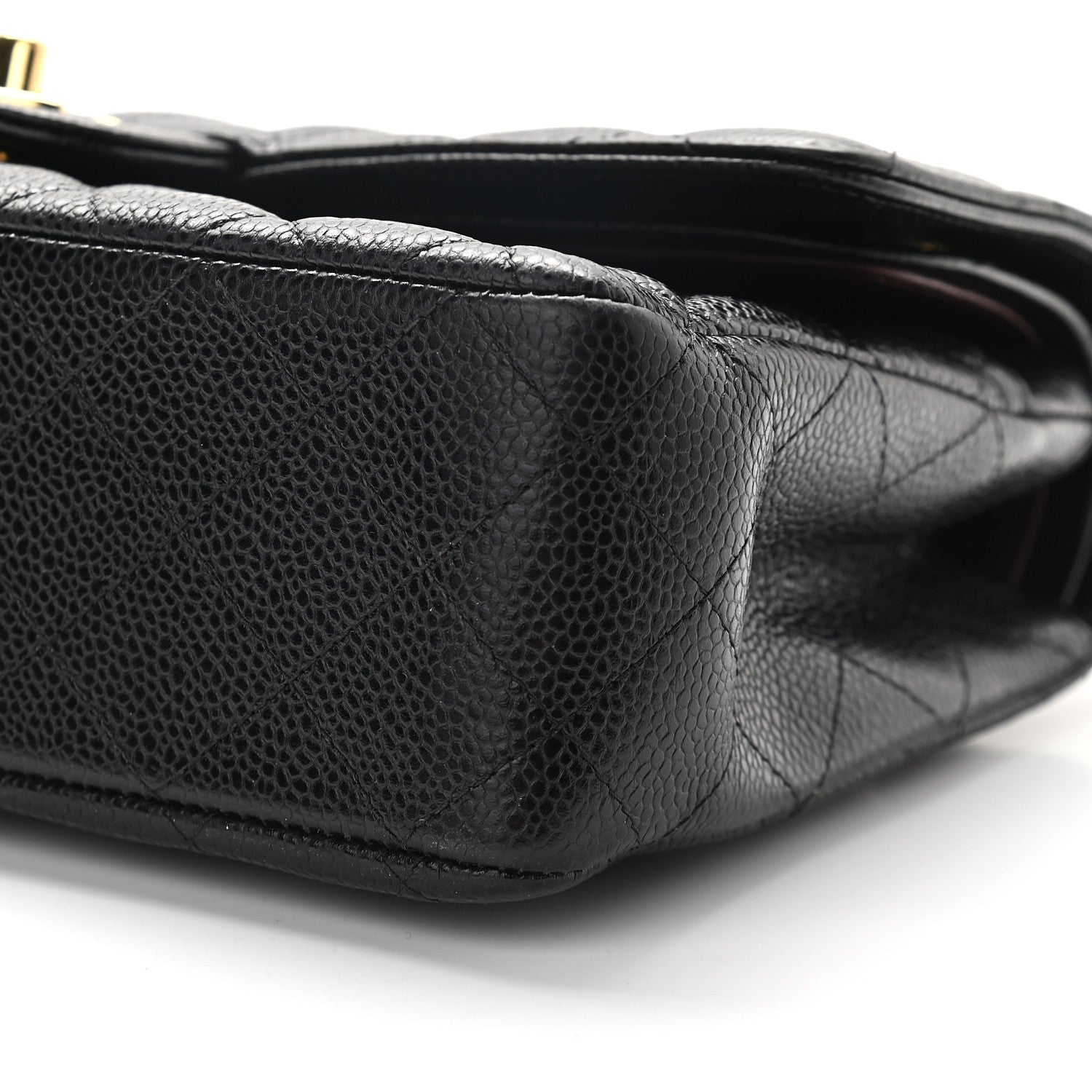 Chanel Caviar Quilted Medium Double Flap Black 9 of 9