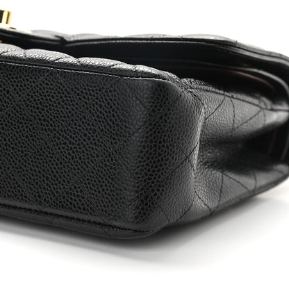 Chanel Caviar Quilted Medium Double Flap Black 9 of 9