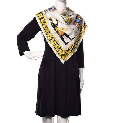 Hermes Silk Tutankhamun Scarf 90 2 of 7