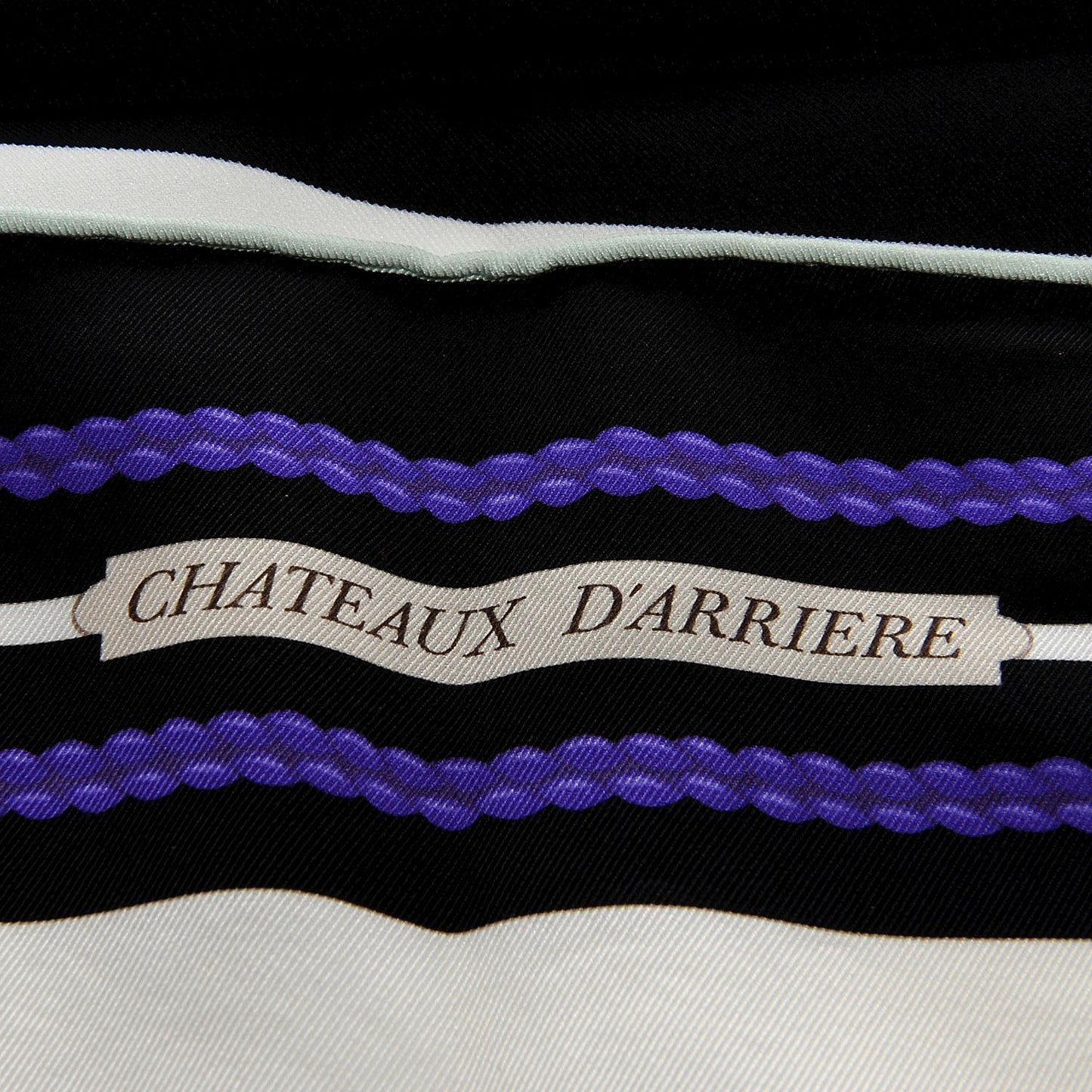 Silk Chateaux D Arriere Scarf 70