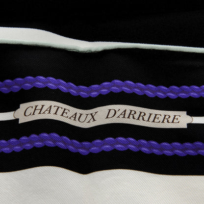 Hermes Silk Chateaux D Arriere Scarf 70 5 of 7