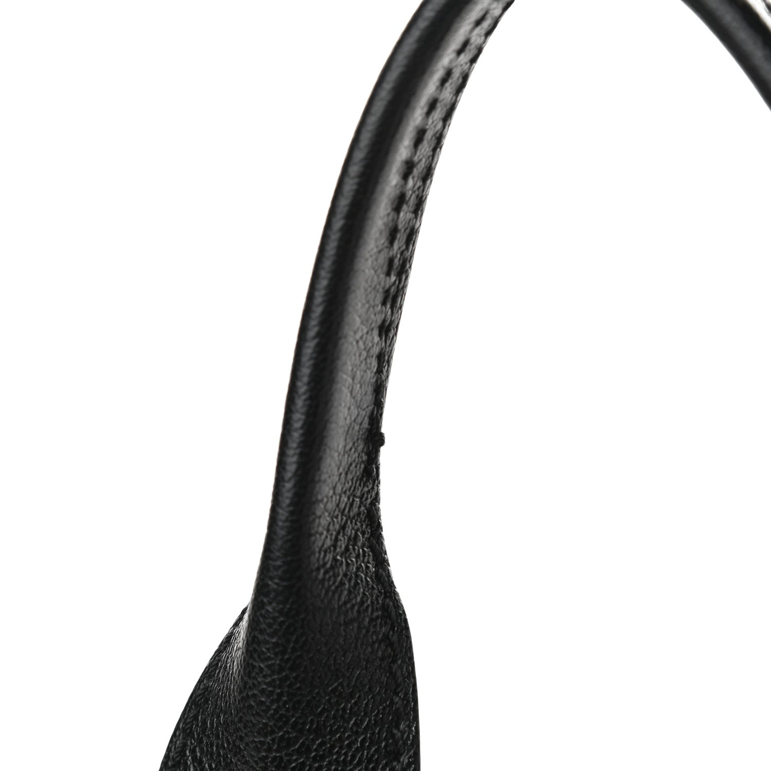 Chanel Goatskin Perforated Large CC Tote Black 11 of 13