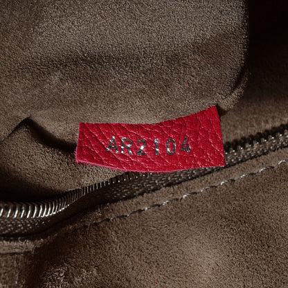 Louis Vuitton Veau Cachemire Soft Lockit MM Framboise 7 of 7