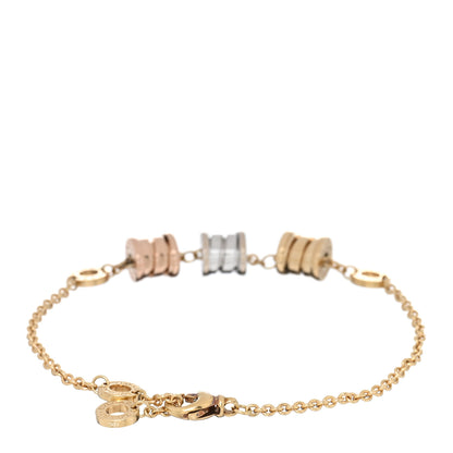 Bulgari 18K Yellow Rose White Gold B.Zero1 Bracelet 2 of 4