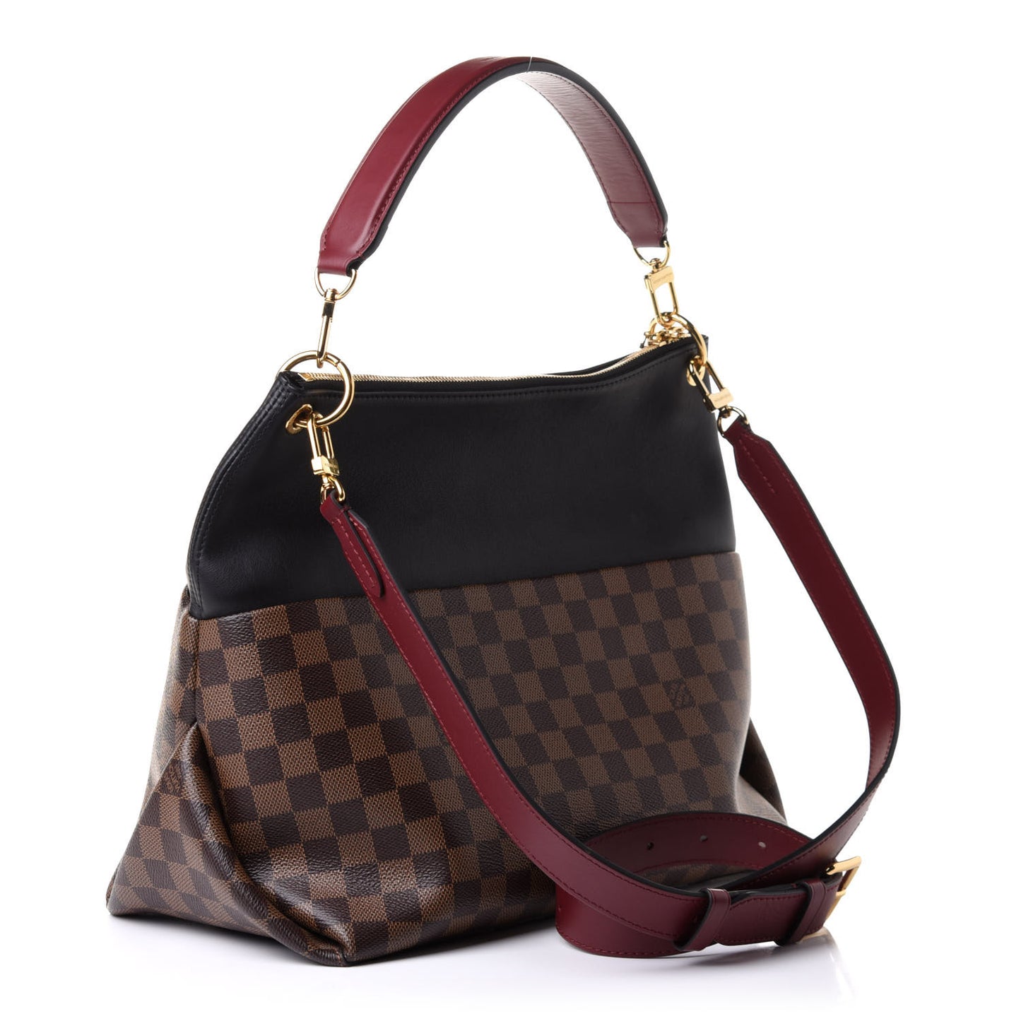 Damier Ebene Calfskin Maida Black