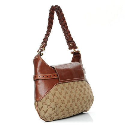 Gucci Monogram Pelham Shoulder Bag Brown 3 of 10