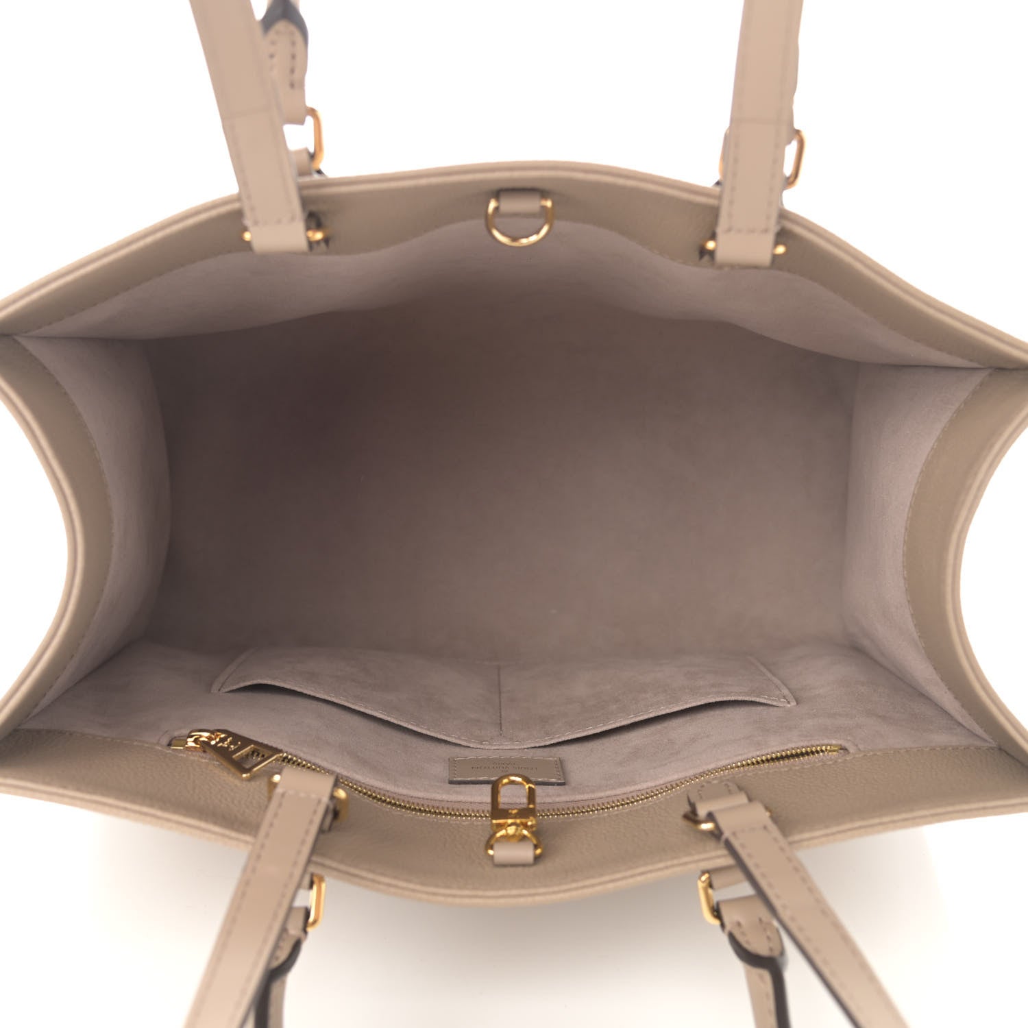 Louis Vuitton Empreinte Monogram Giant Onthego MM Tourterelle 5 of 9