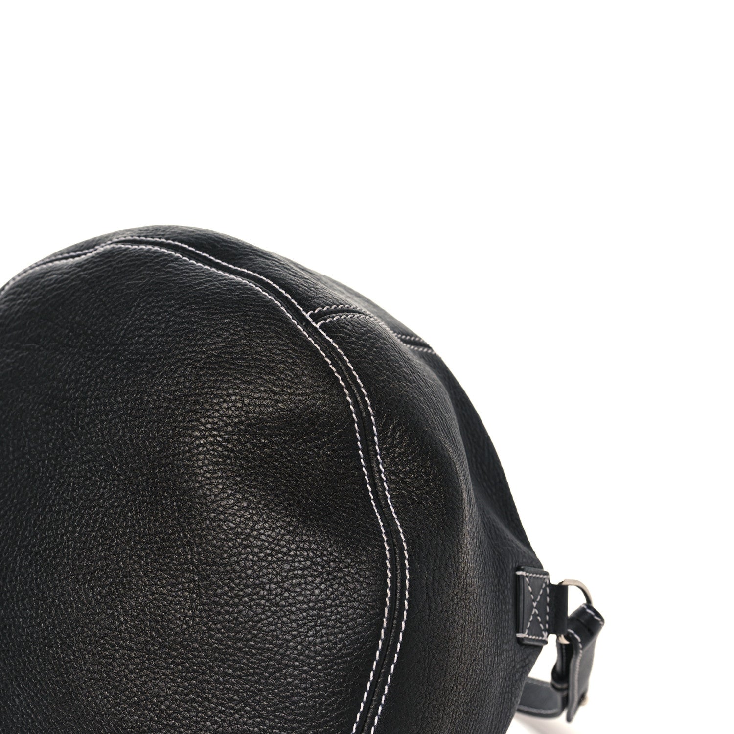 Balenciaga Calfskin Round Air Hobo Black 8 of 8