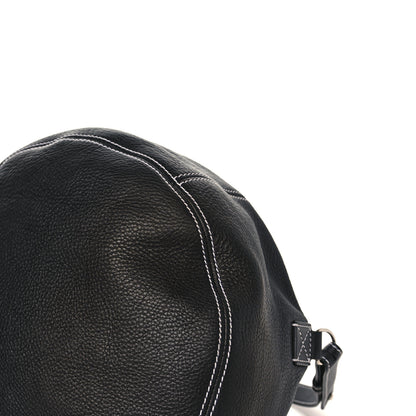 Balenciaga Calfskin Round Air Hobo Black 8 of 8