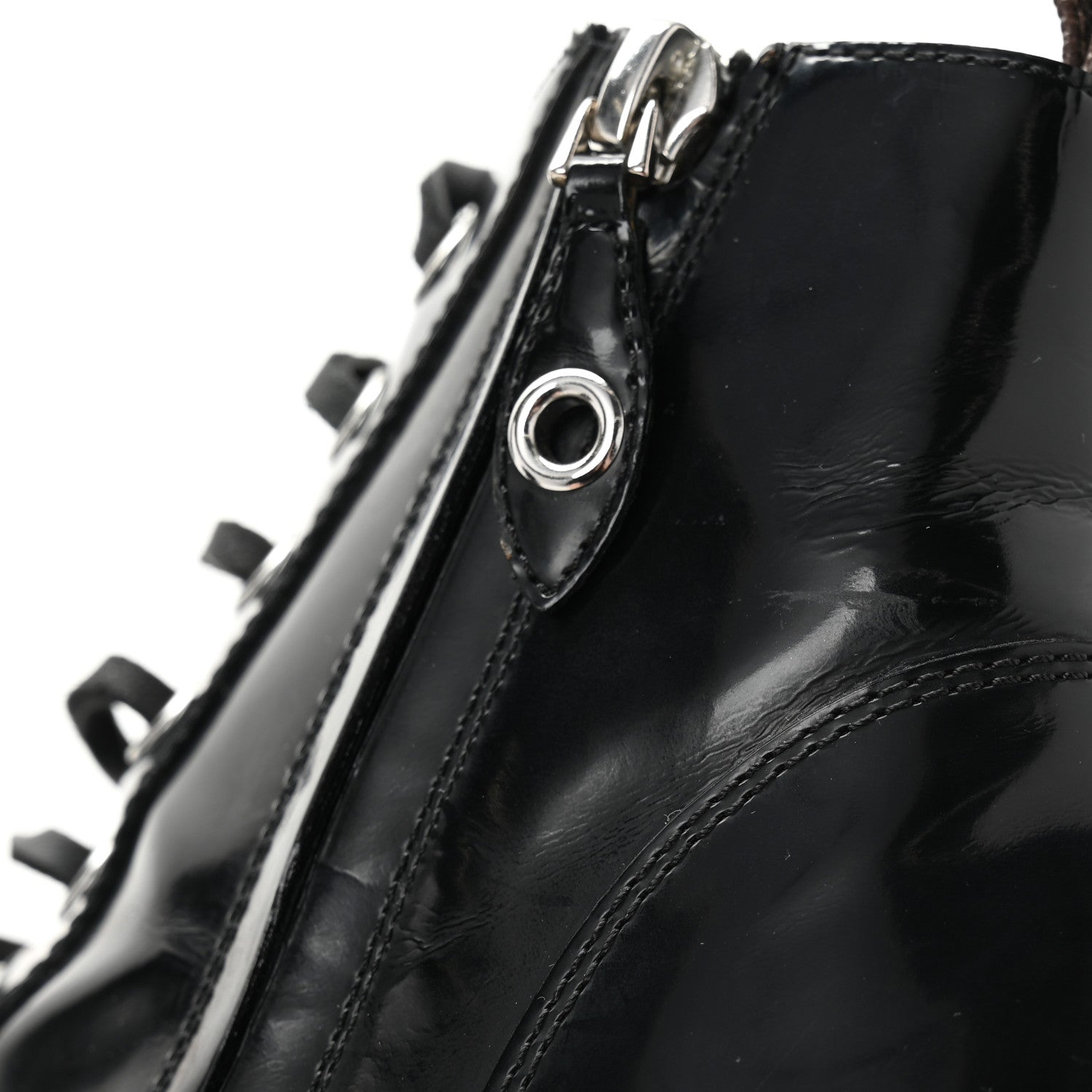 Louis Vuitton Patent Calfskin Star Trail Ankle Boots 38 Black 12 of 12