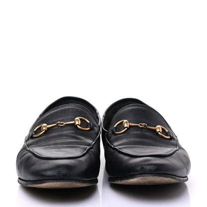 Gucci Lambskin Womens Brixton Horsebit Loafers 36 Black 2 of 19