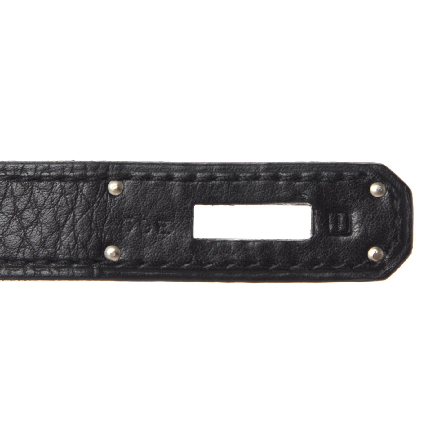Taurillon Clemence Birkin 30 Black