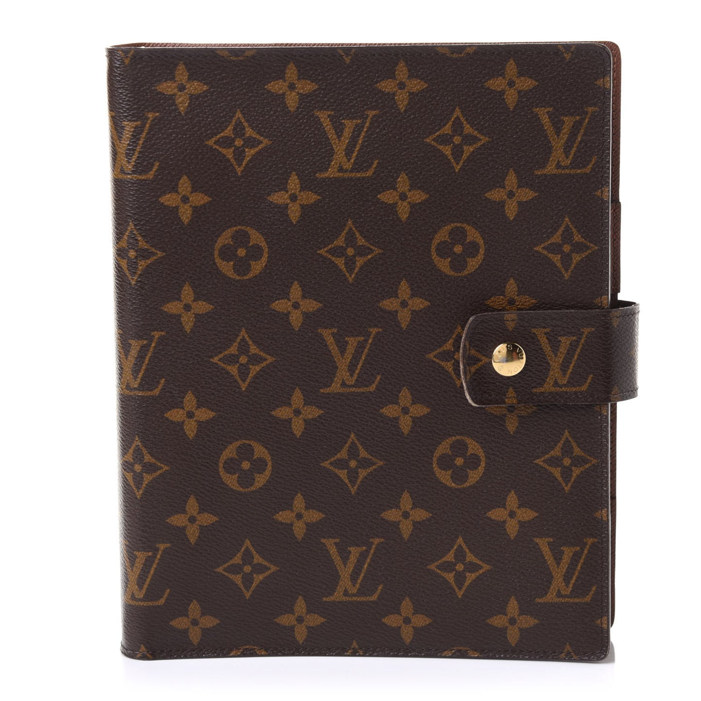 Monogram Large Ring Agenda Cover