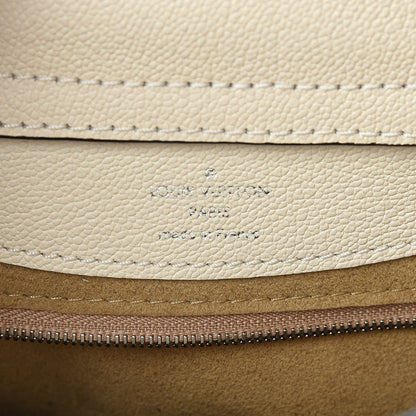 Louis Vuitton Cuir Plume Cuir Ecume Very Hobo Sesame Creme 6 of 11