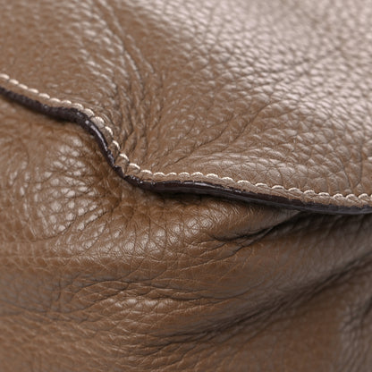 Chloe Calfskin Large Marcie Satchel Barbour Khaki 11 of 15